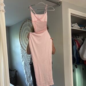 Pink Sleeveless Dress